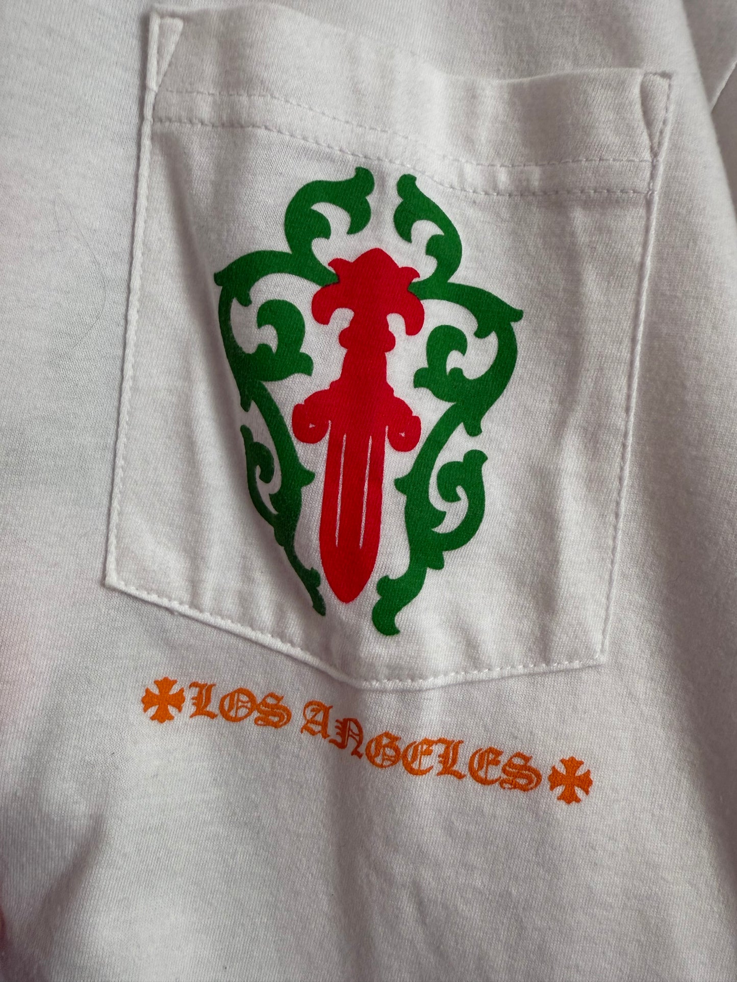 Chrome Hearts LA Vine Dagger LS T-Shirt White