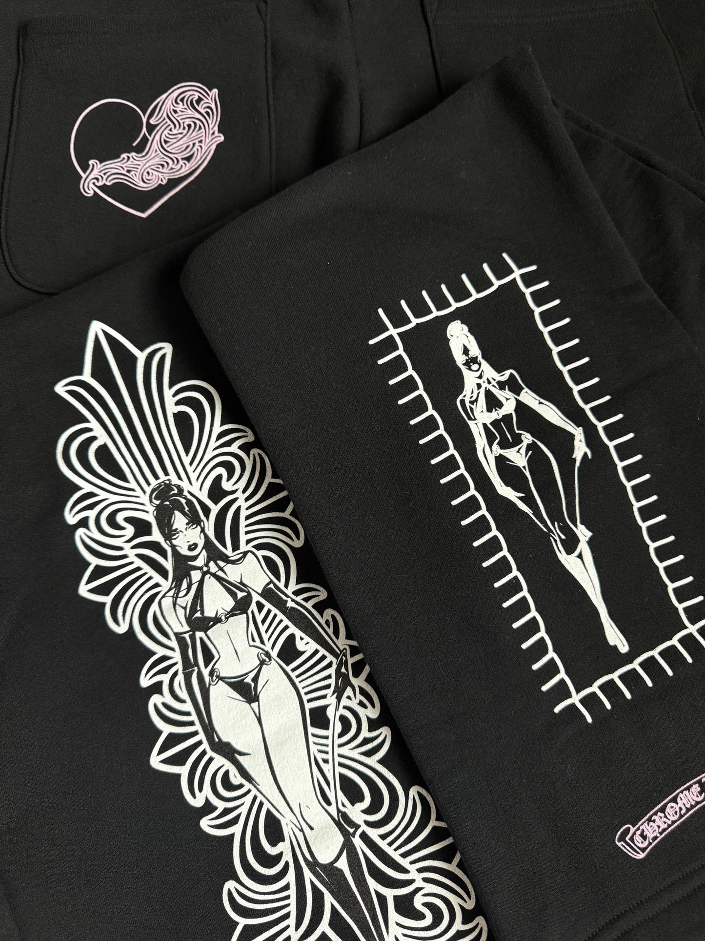 Chrome Hearts Jesse Jo Stark Deadly Doll Sweatpants Black