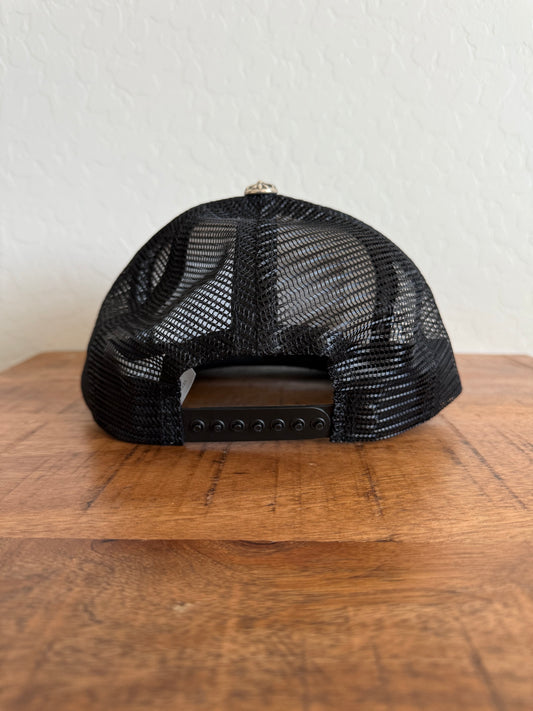 Chrome Hearts Fuck Trucker Hat White