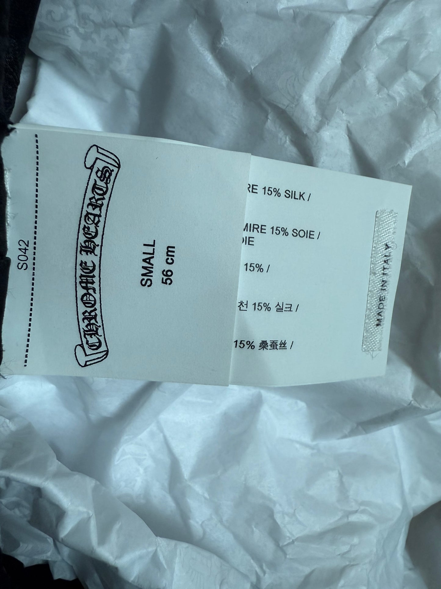 Chrome Hearts Matty Boy Sex Records Bucket Hat Cashmere Black