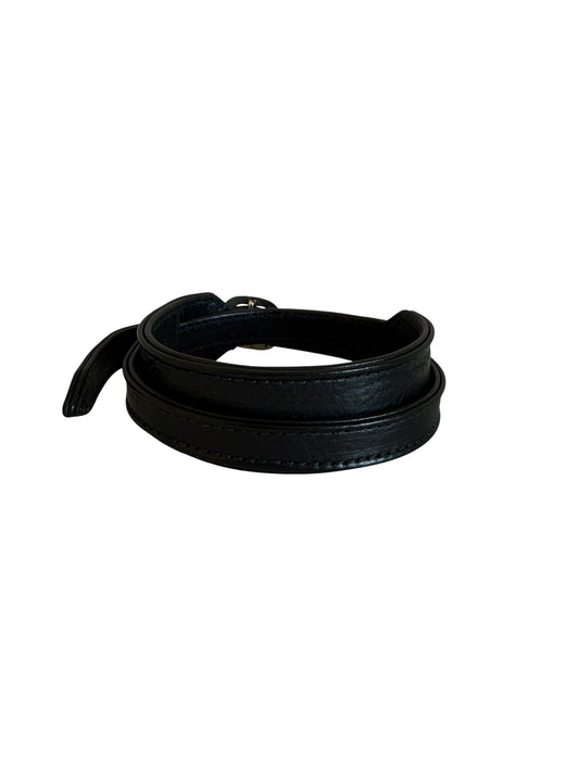 Chrome Hearts Rock N Roll Gunslinger Leather Bracelet
