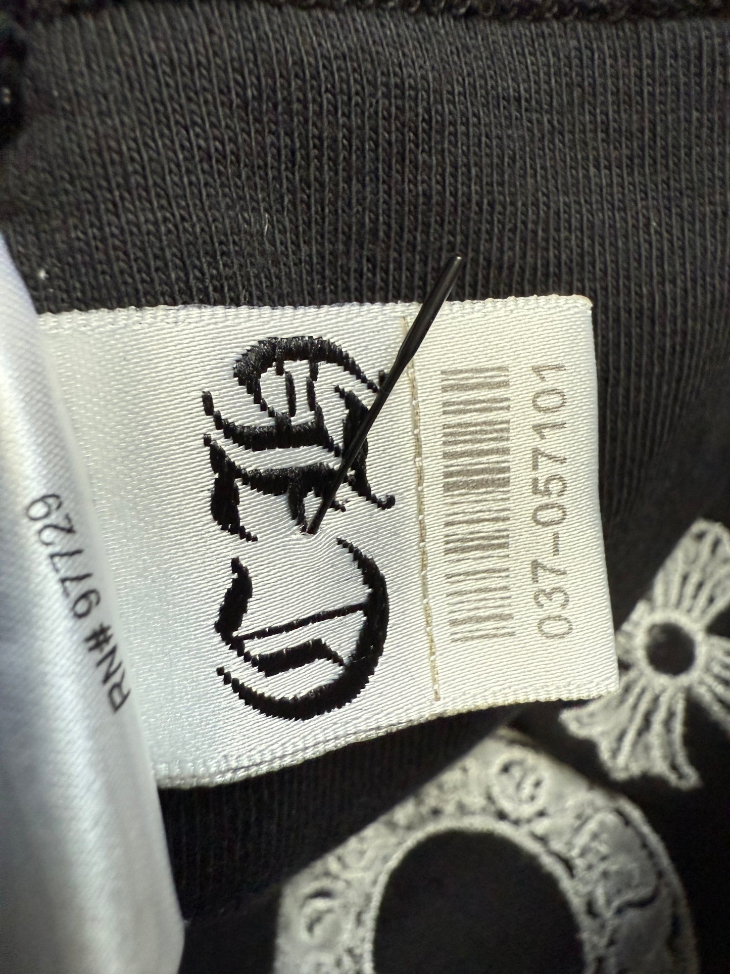 Chrome Hearts Horseshoe Thermal Skull Cap Black