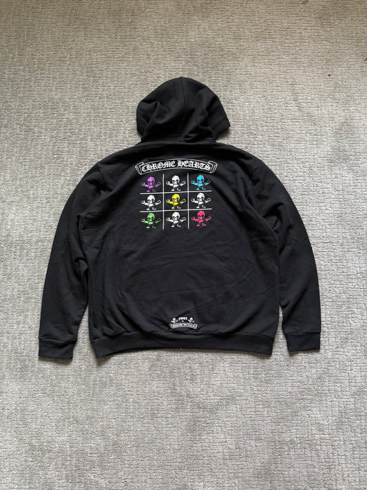 Chrome Hearts Foti Tak Teeter Zip Up Hoodie Black