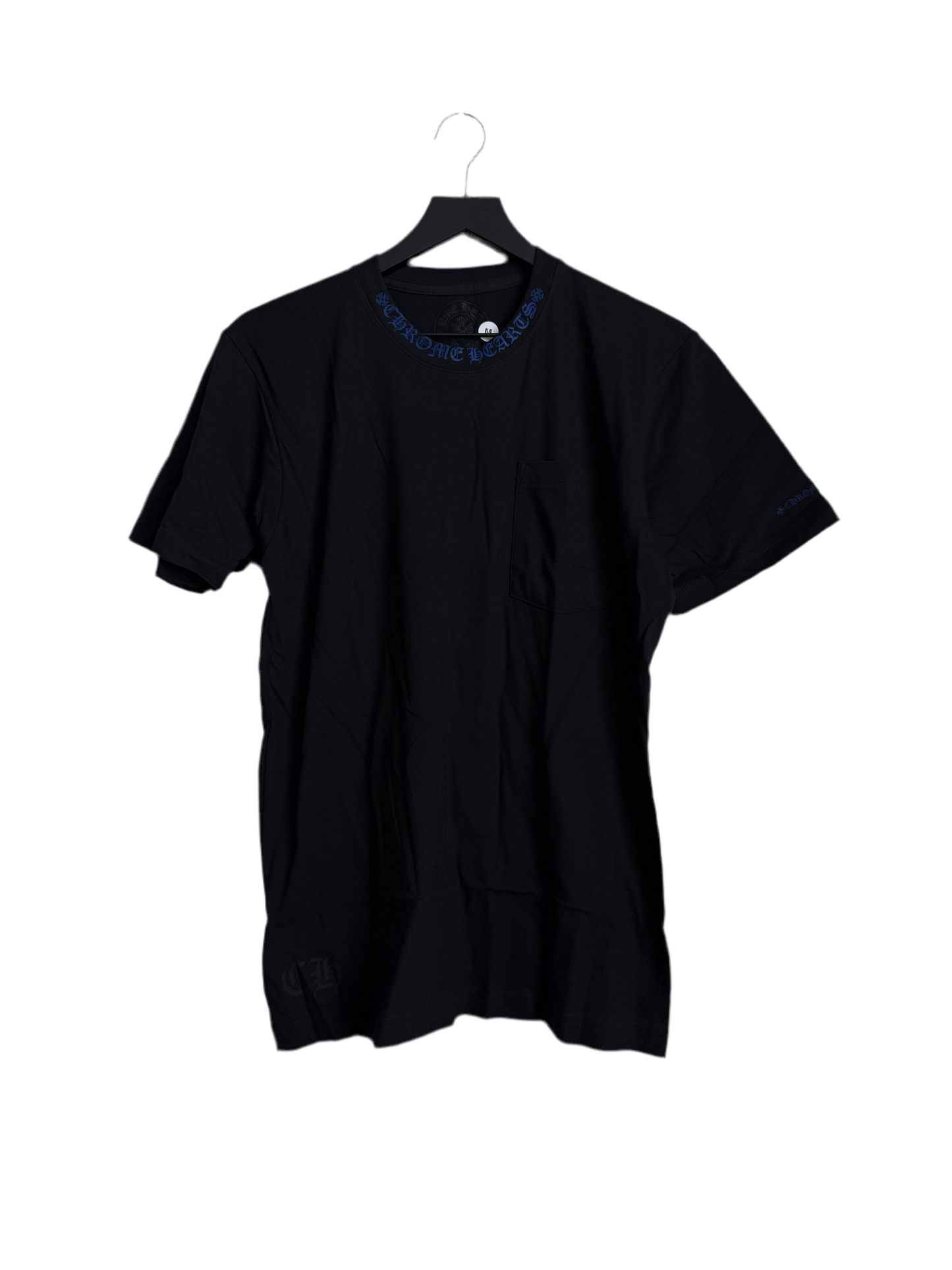 Chrome Hearts Neck Logo SS T-Shirt Black/Blue
