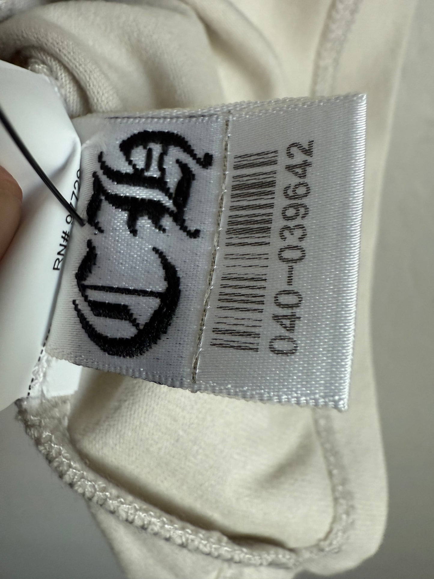 Chrome Hearts Roller Skates Horseshoe Tank Top Beige