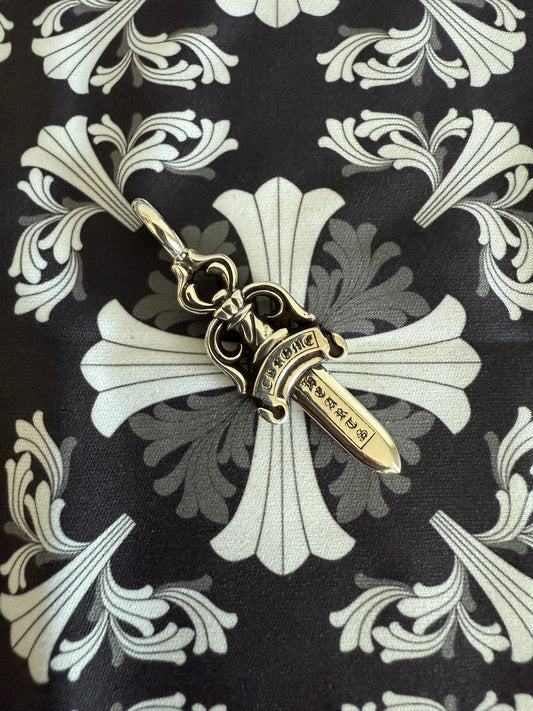 Chrome Hearts Double Dagger Silver .925 Pendant