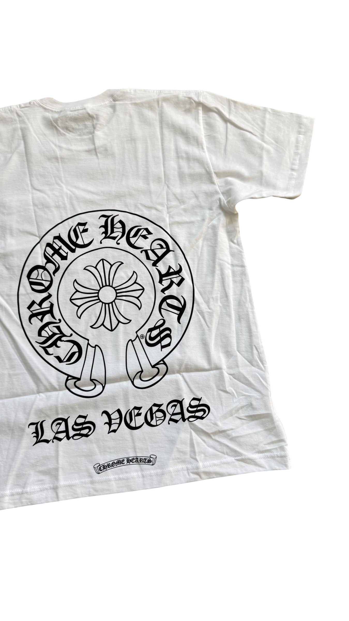 Chrome Hearts Las Vegas Horseshoe Short Sleeve T-Shirt