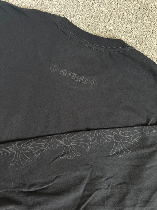 Chrome Hearts Multicross LS T-Shirt Black