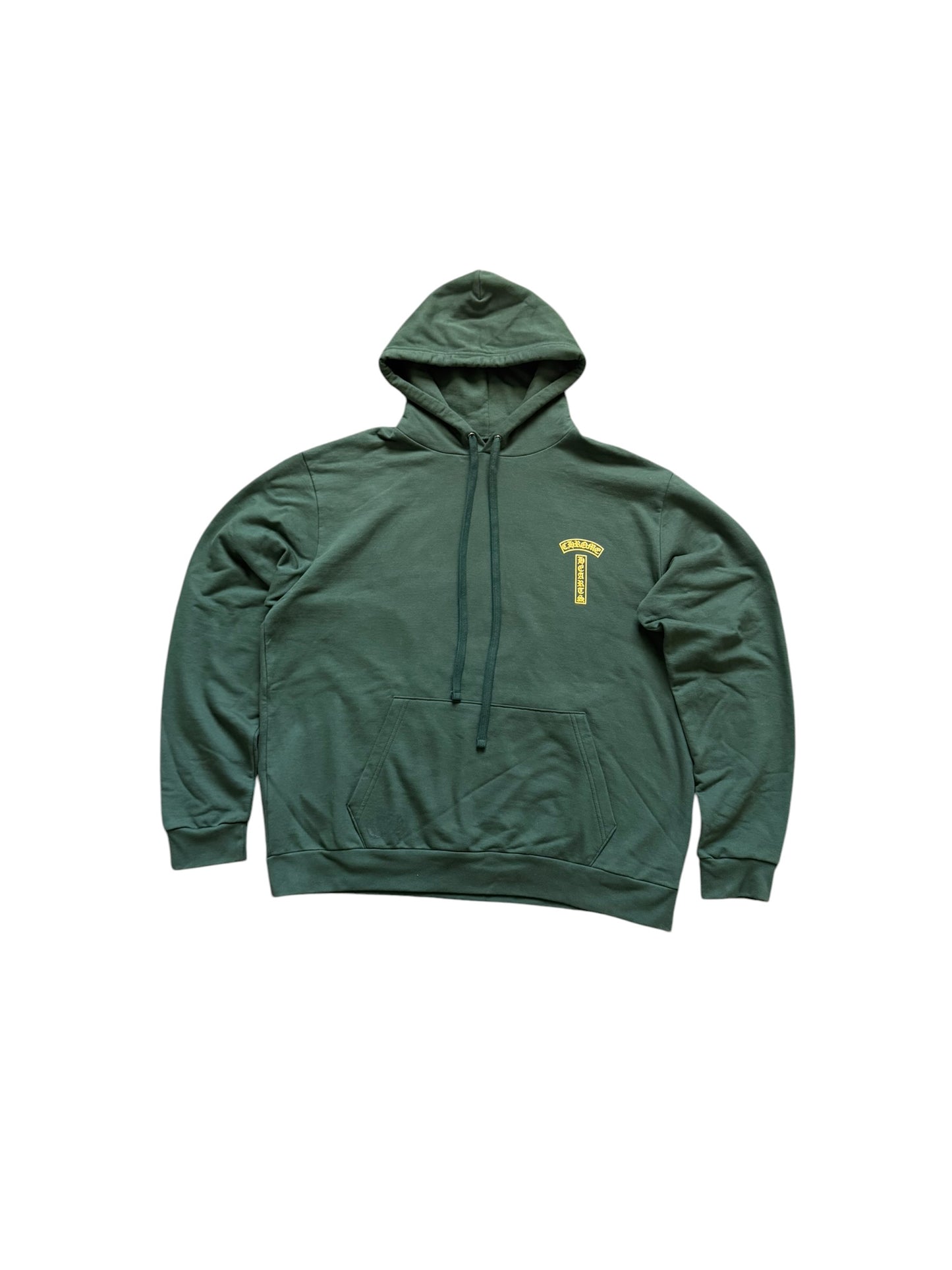 Chrome Hearts Scroll T-Bar Pullover Hoodie Green
