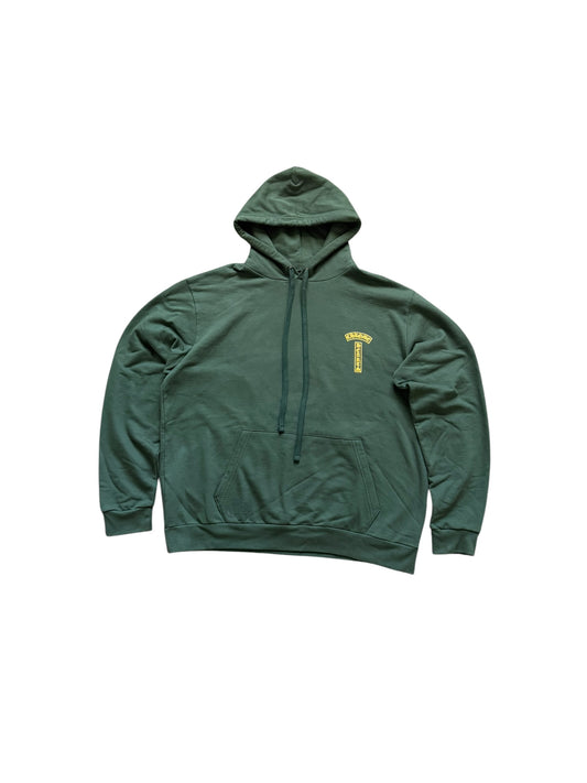 Chrome Hearts Scroll T-Bar Pullover Hoodie Green