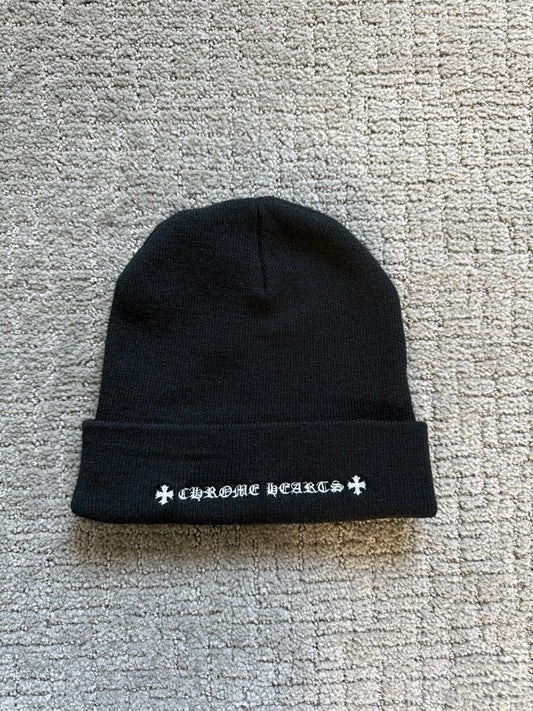 Chrome Hearts Matty Boy Chomper Beanie Black