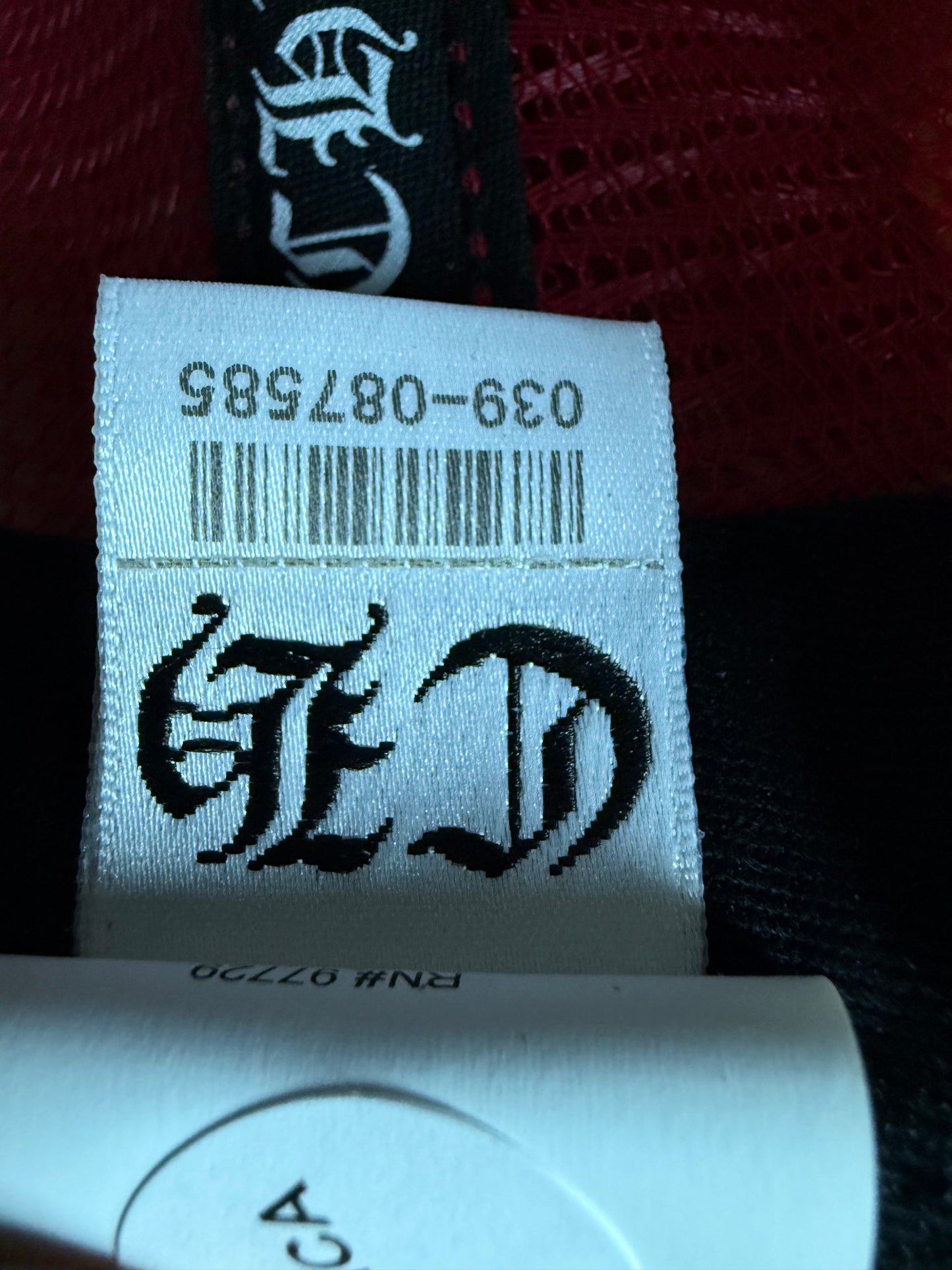 Chrome Hearts 4th of July USA Trucker Hat White Red