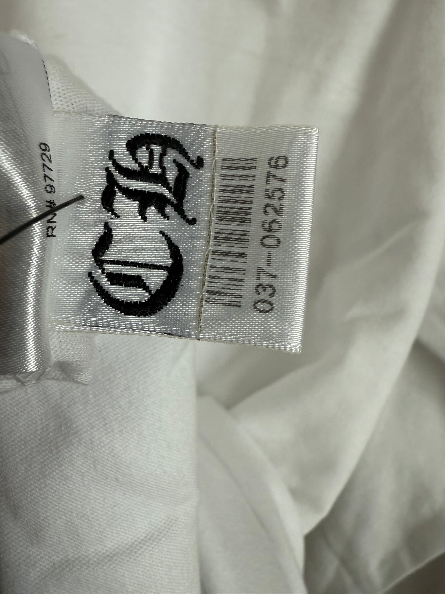 Chrome Hearts Neck Logo LS T-Shirt White/Blue