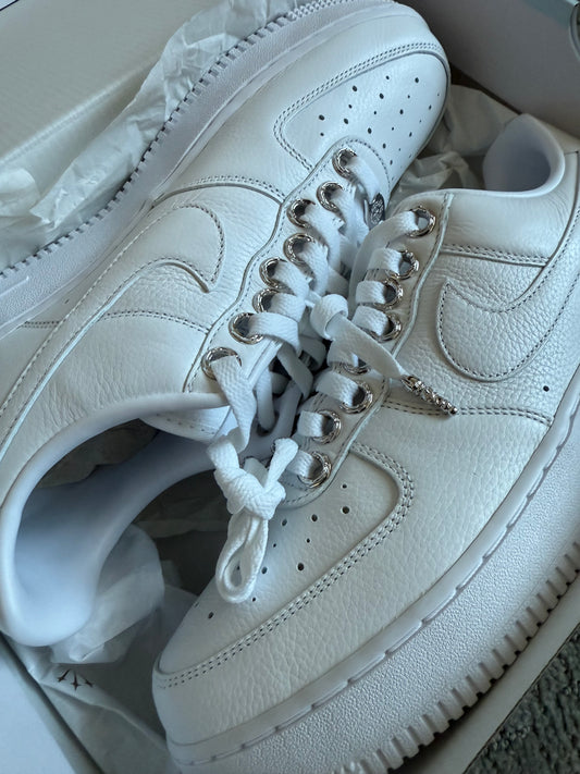 Chrome Hearts x NOCTA Nike Air Force 1 White