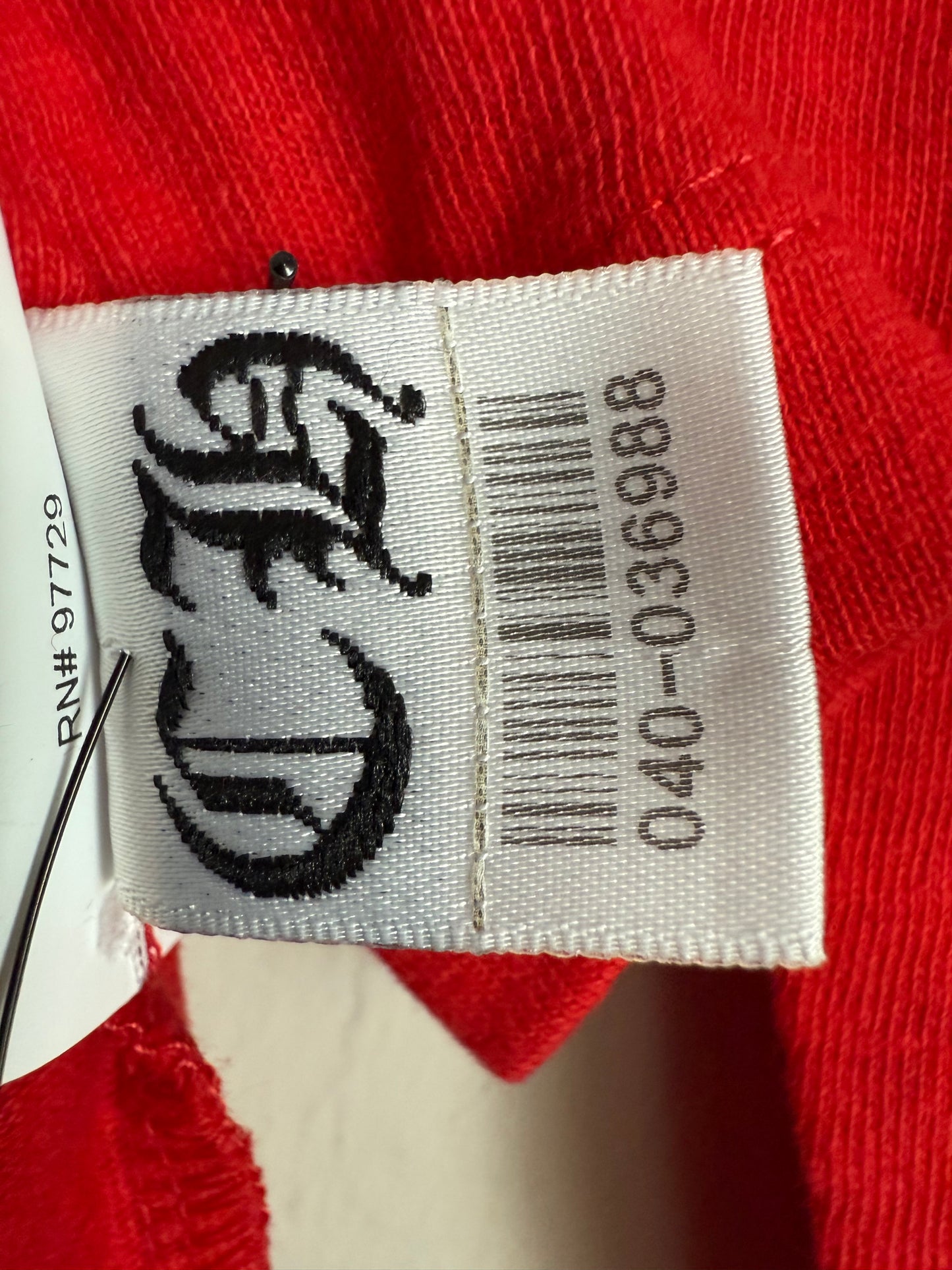 Chrome Hearts Roller Skates Horseshoe LS T-Shirt Red