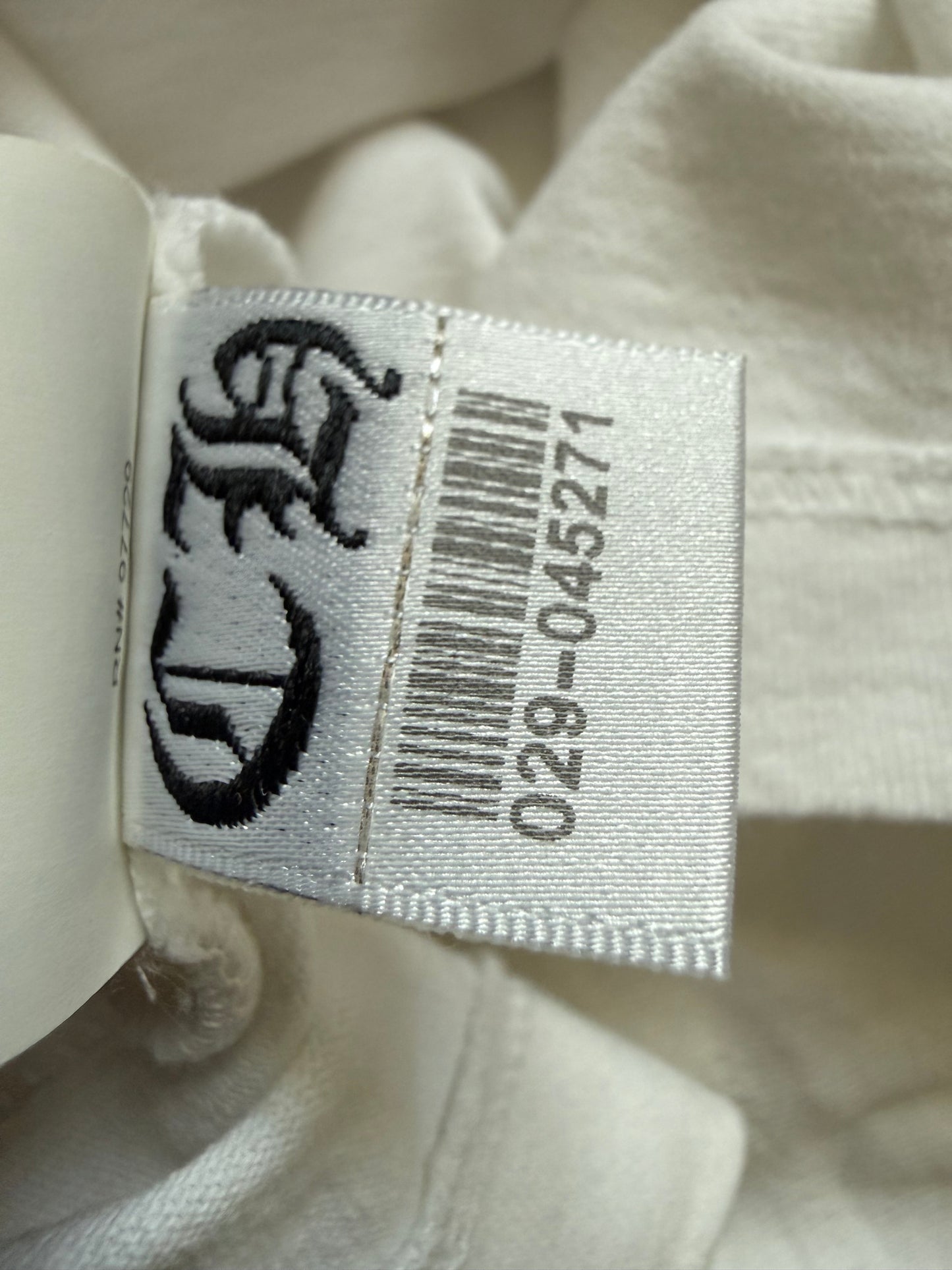 Chrome Hearts YNOT Embroidered LS T-Shirt White