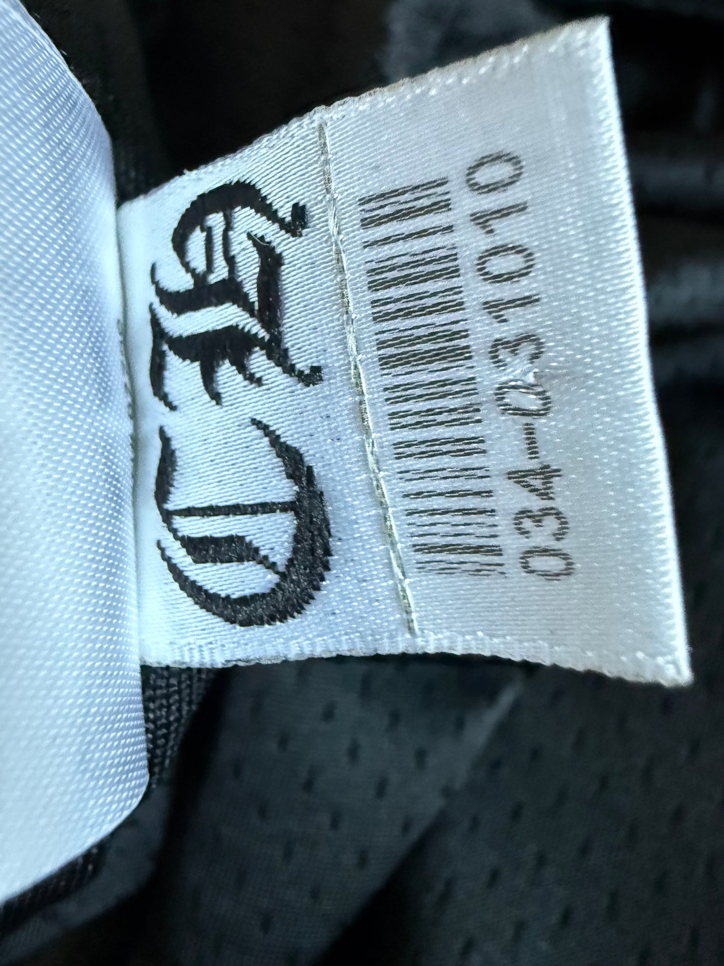 Chrome Hearts Stadium Jersey Mesh Sweatpants Black/Silver