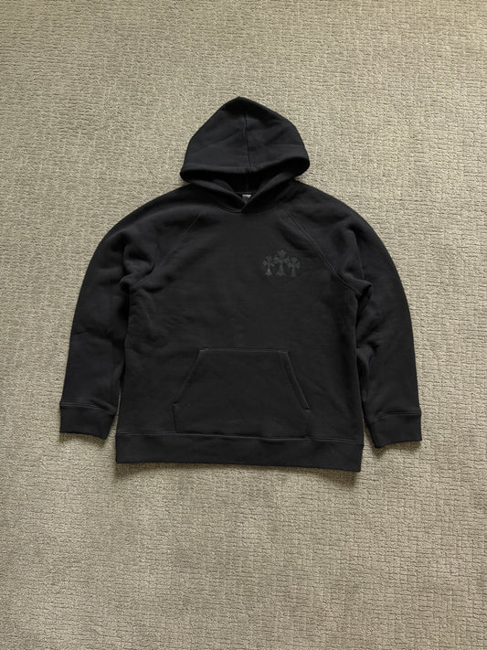 Chrome Hearts Seven-11 Triple Cross Hoodie Black