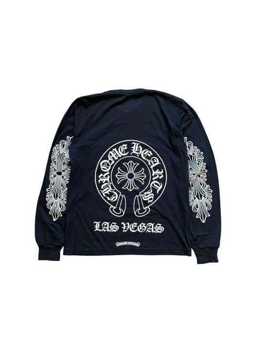 Chrome Hearts Las Vegas Horseshoe Floral Long Sleeve