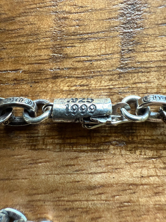 Chrome Hearts Paper Chain Bracelet 8 Inch