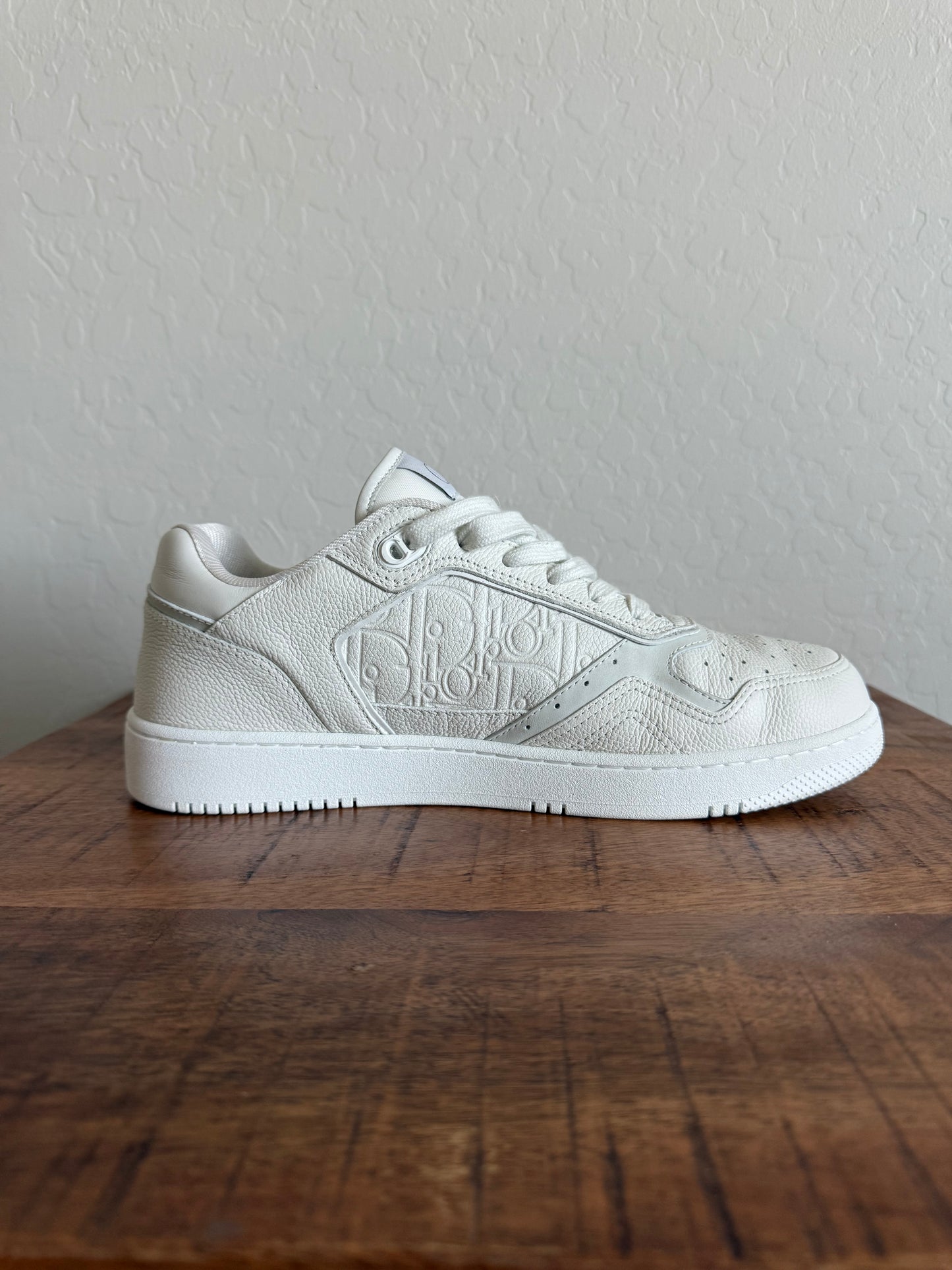 Dior B27 Leather Oblique Low White