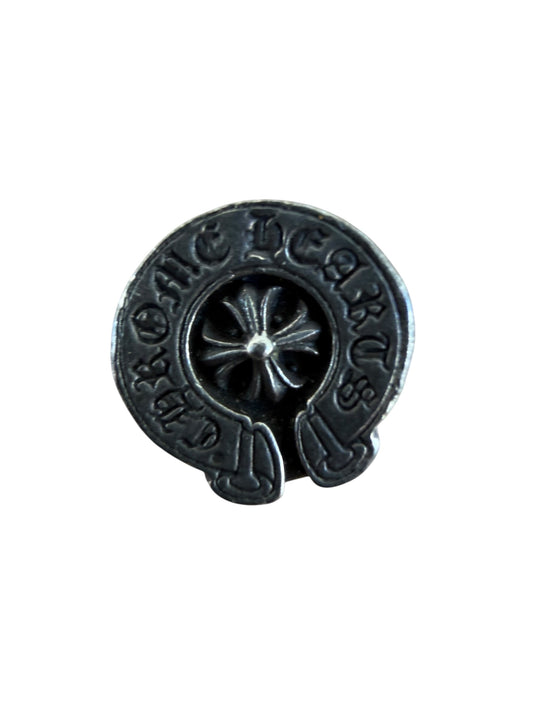 Chrome Hearts Horseshoe Silver Earring