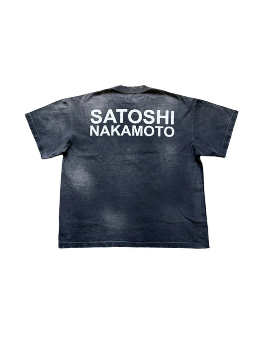 Satoshi Nakamoto Cup Half Full T-Shirt