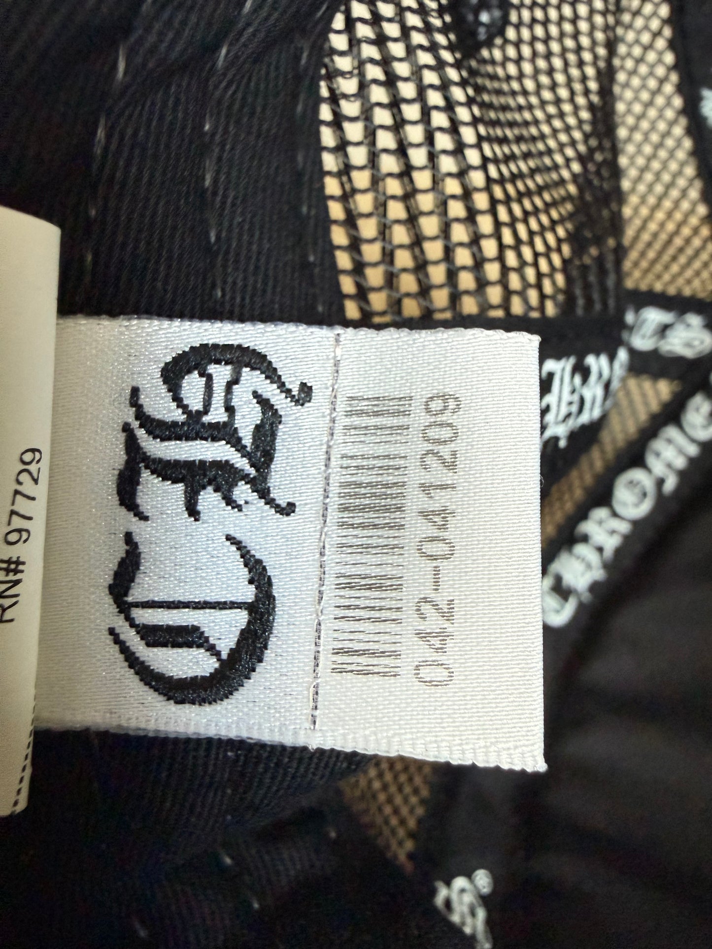 Chrome Hearts Cemetery Triple Cross Leather Patch