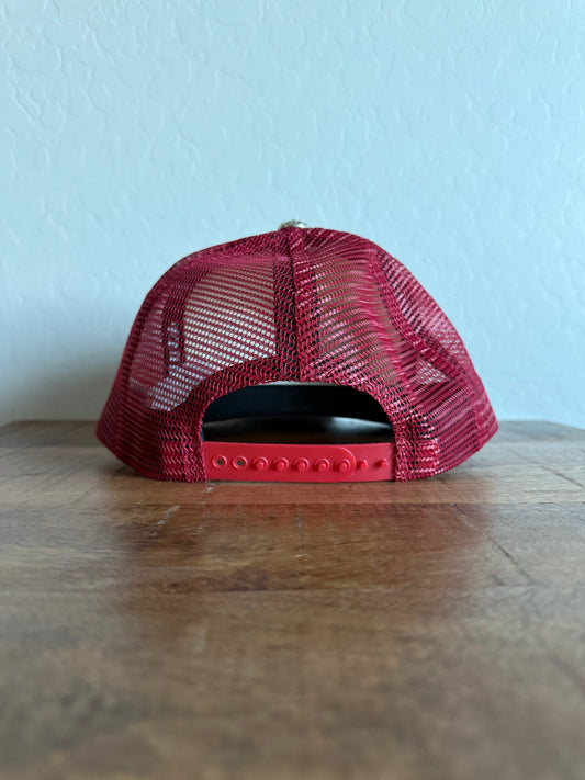 Chrome Hearts 4th of July USA Trucker Hat White Red