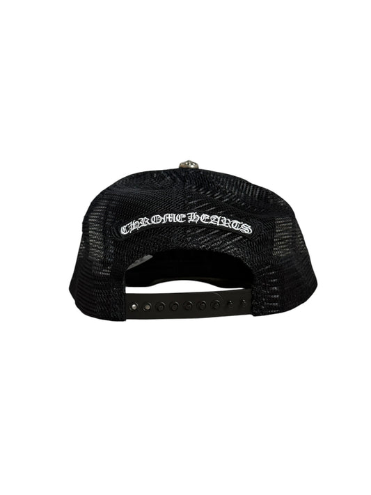 Chrome Hearts Camo Leather Triple Cross Trucker