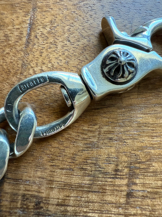 Chrome Hearts Classic Wallet Chain Double Clasp