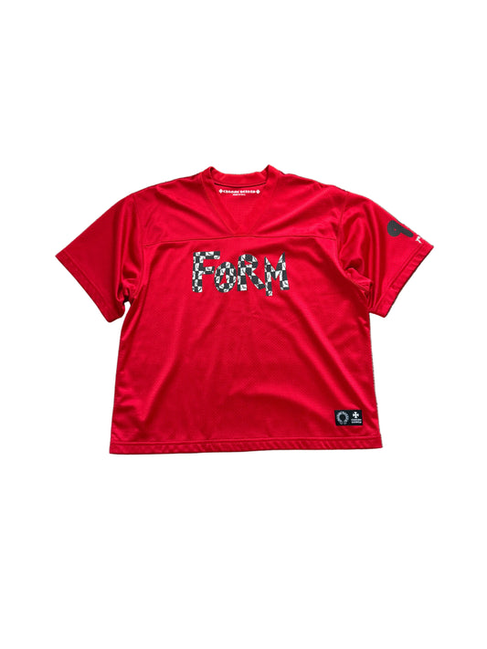 Chrome Hearts Matty Boy Horseshoe Jersey SS Shirt Red