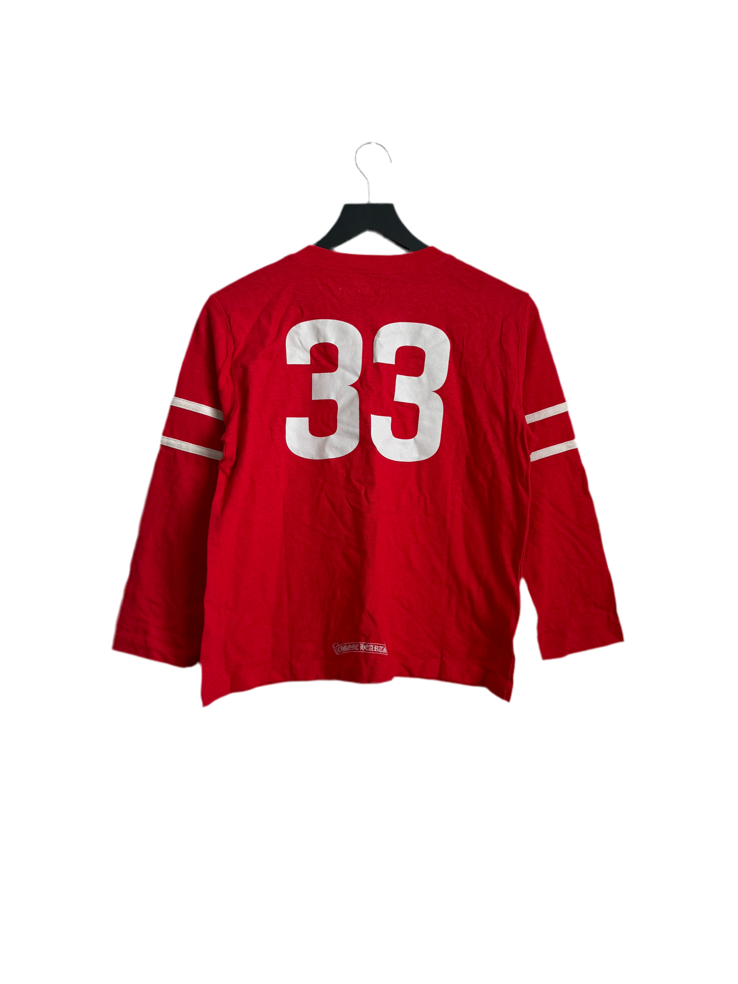 Chrome Hearts Roller Skates Horseshoe LS T-Shirt Red