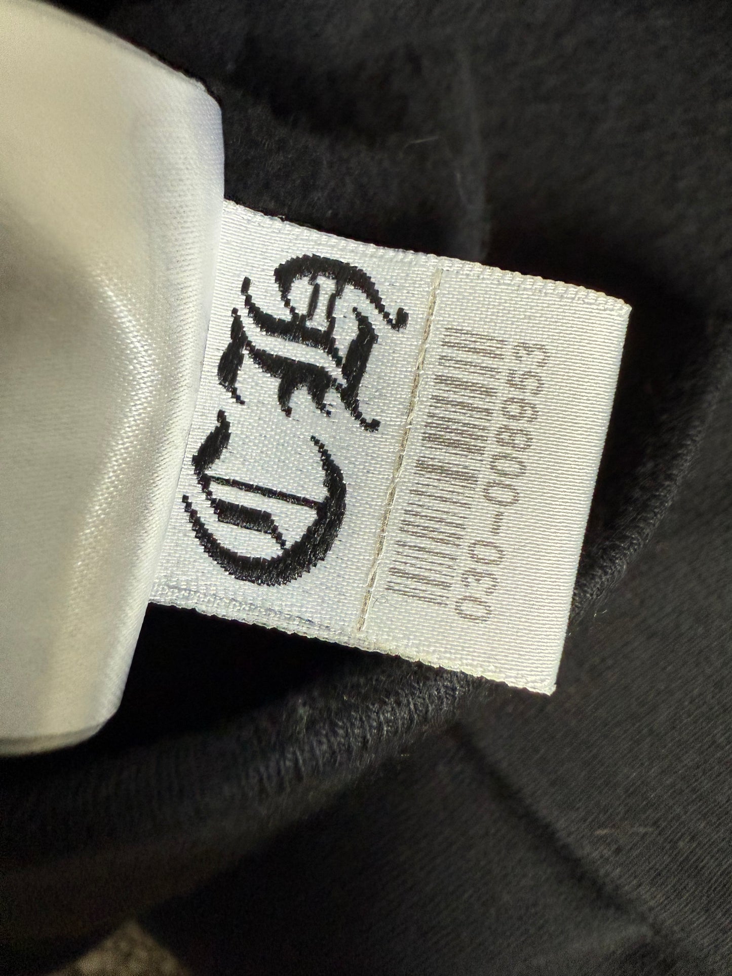 Chrome Hearts Online Exclusive Silver Glitter Pullover Hoodie Black