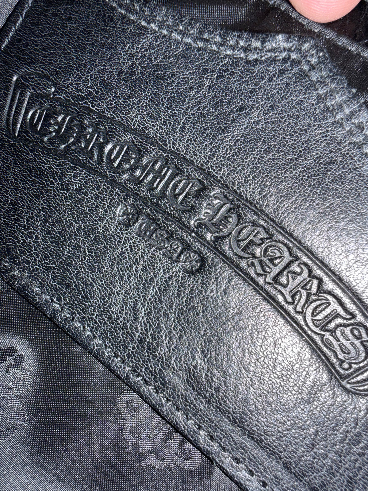Chrome Hearts Fleur Embellished Doc Adams Bag