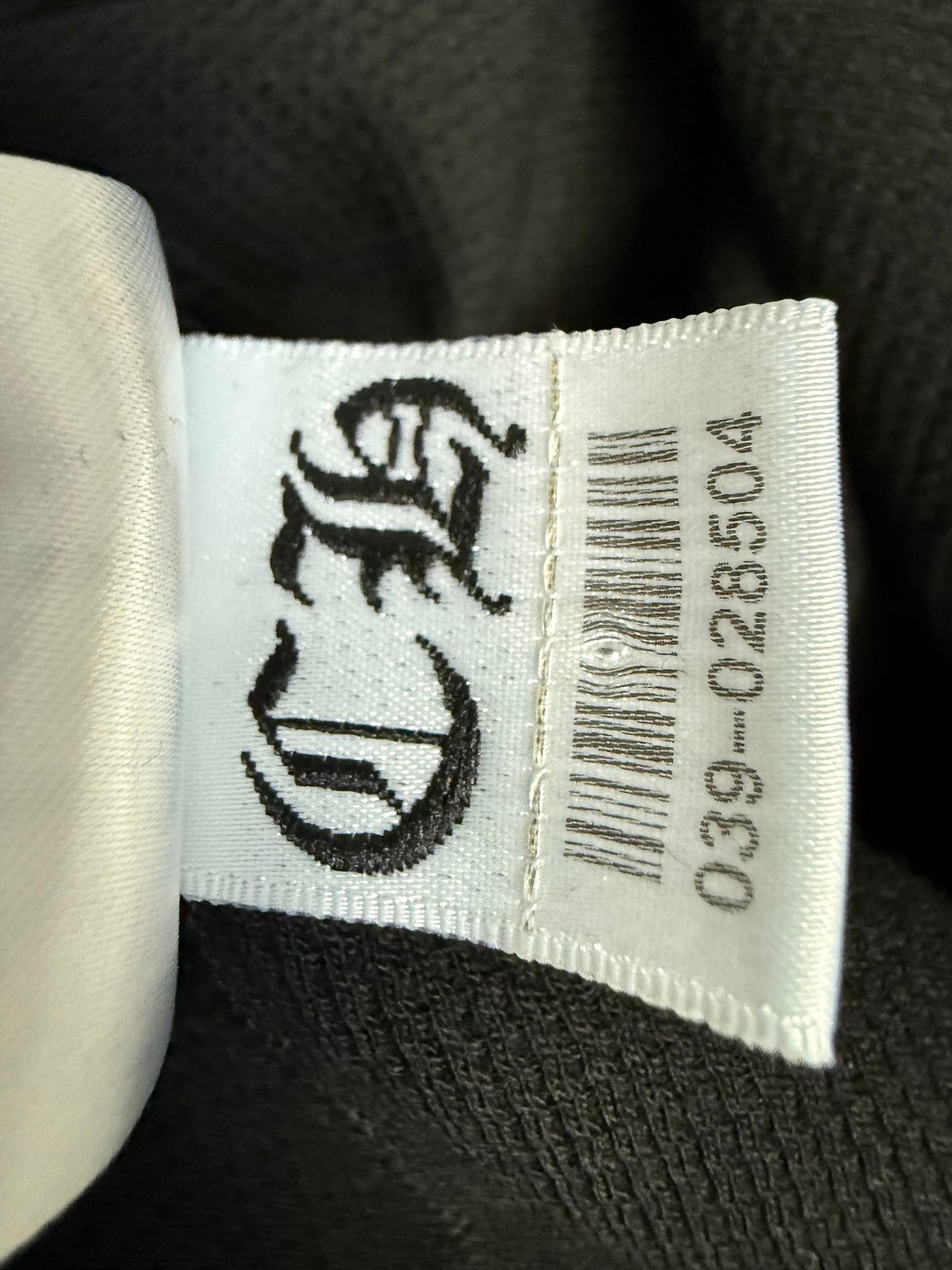 Chrome Hearts Scroll Thermal LS T-Shirt Black