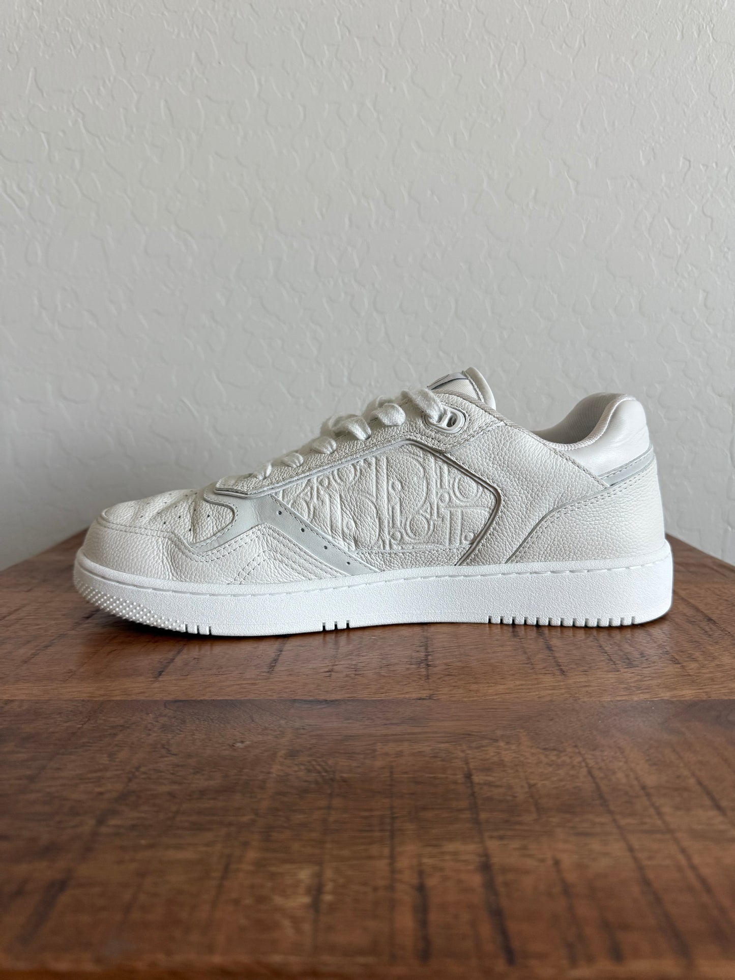 Dior B27 Leather Oblique Low White