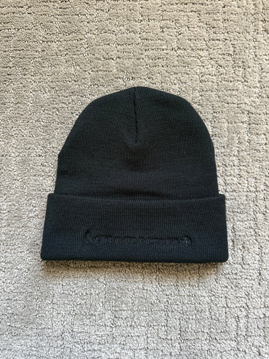 Chrome Hearts CH Embroidery Beanie Black