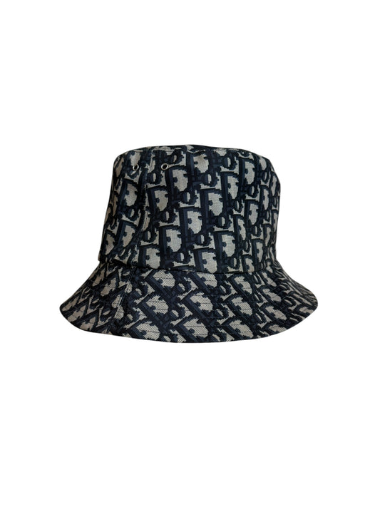 Dior Oblique Reversible Bucket Hat Navy