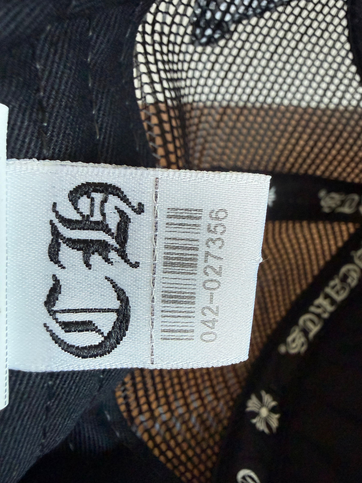 Chrome Hearts Leather Fuck Patch Trucker