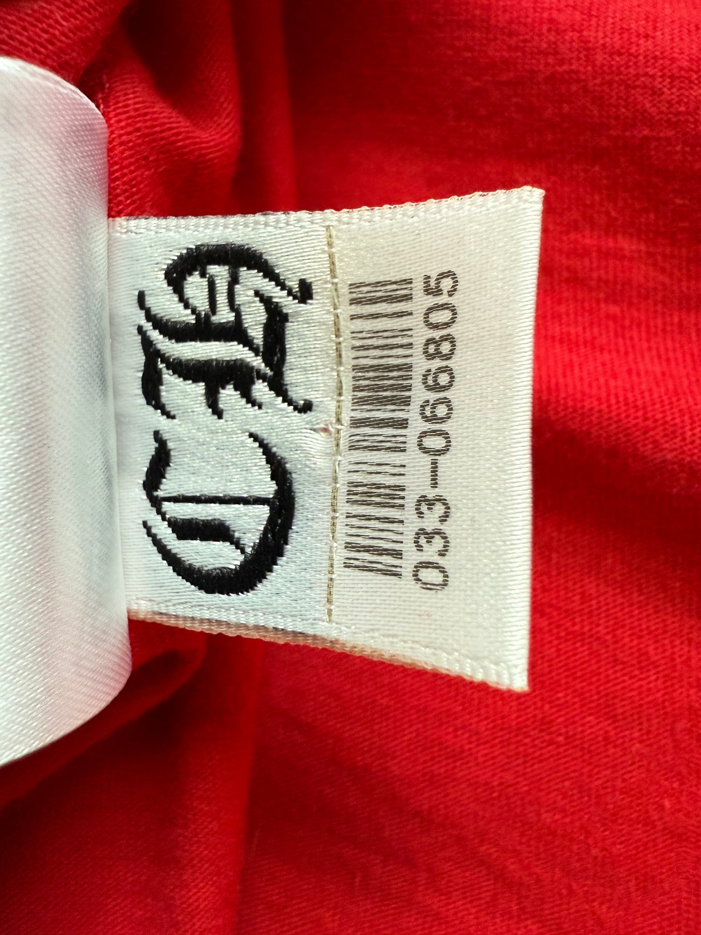 Chrome Hearts Scroll LS T-Shirt Red