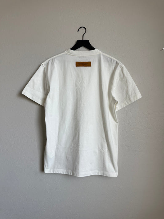 Louis Vuitton Embossed LV SS T-Shirt White