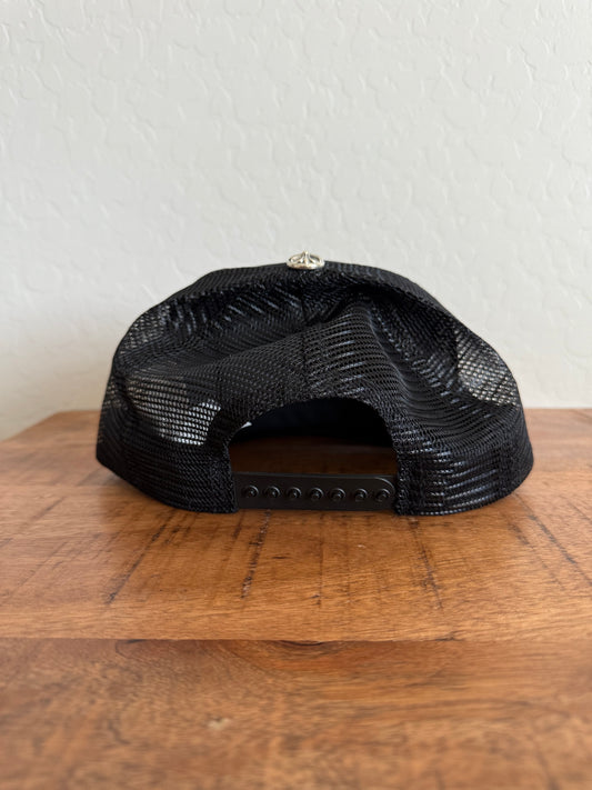 Chrome Hearts Fuck Trucker Hat Black