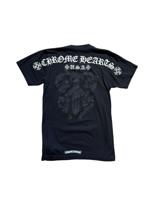 Chrome Hearts Vine Dagger USA Logo Short Sleeve