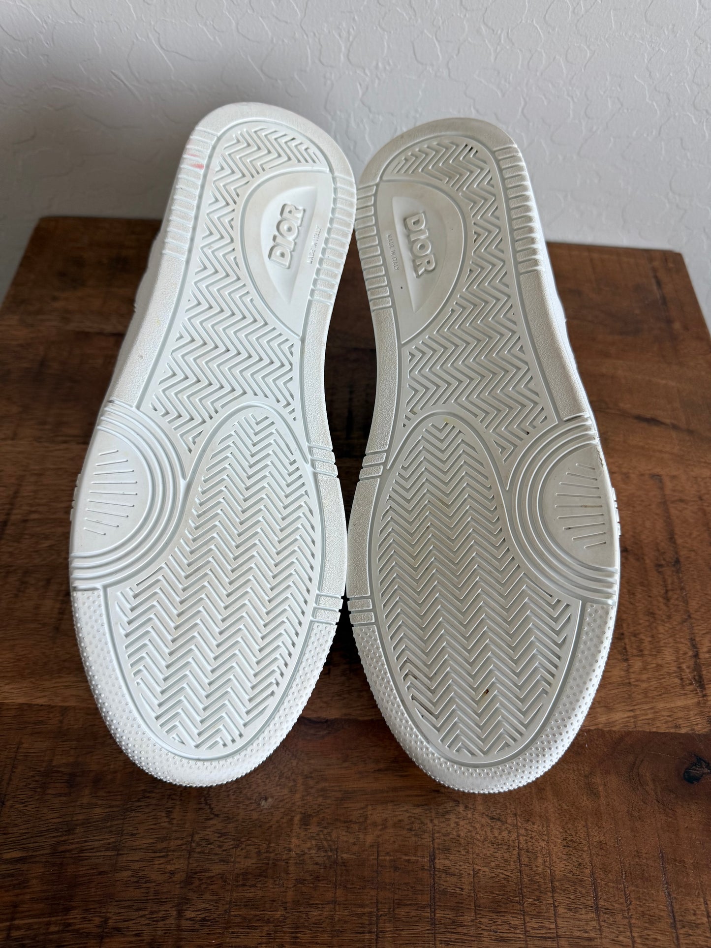 Dior B27 Leather Oblique Low White