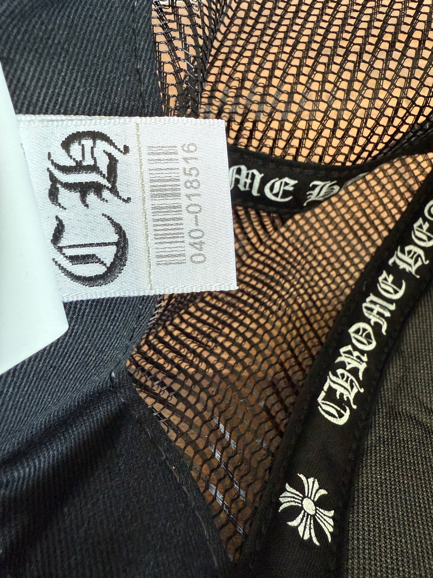 Chrome Hearts Fuck Trucker Hat Black