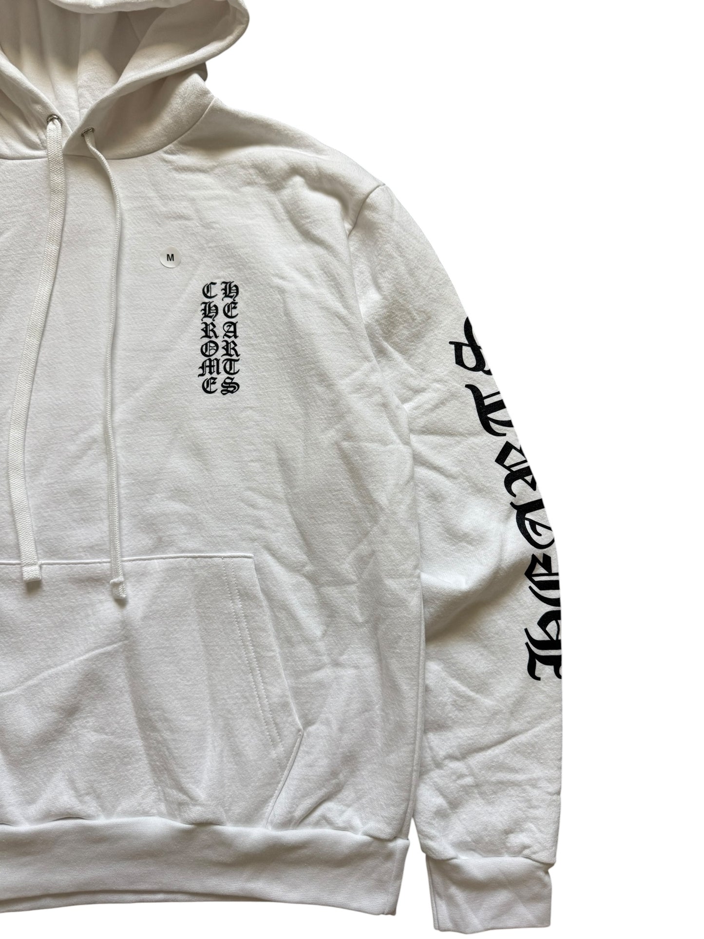 Chrome Hearts Vertical Script Logo Pullover Hoodie