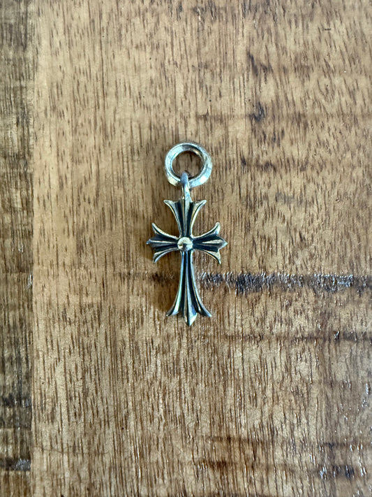 Chrome Hearts Tiny Cross .925 Silver Pendant
