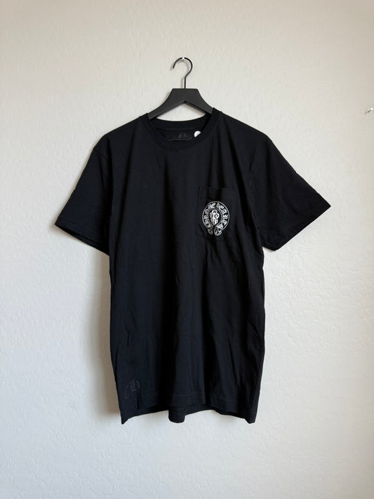 Chrome Hearts USA Flag SS T-Shirt Black