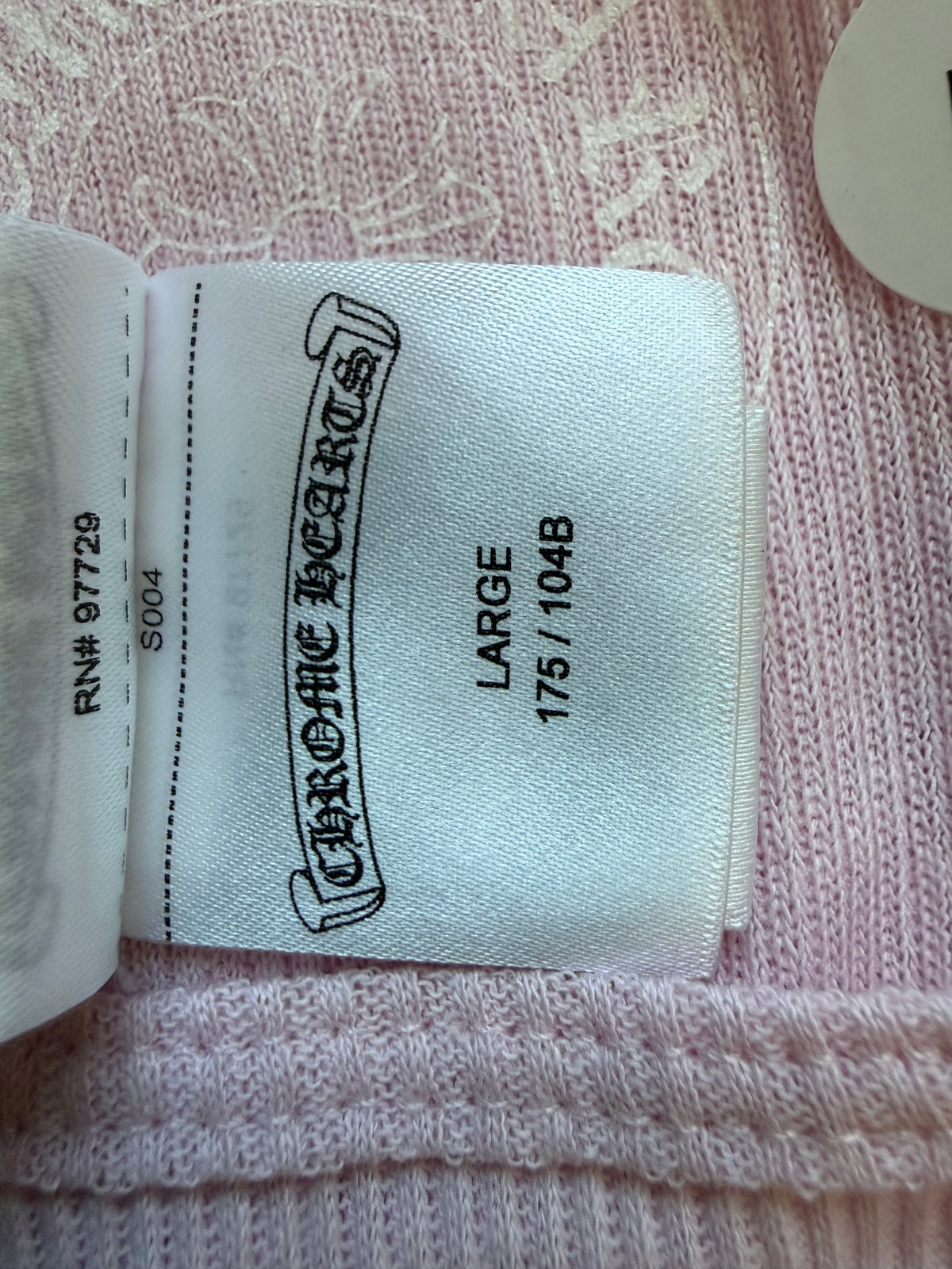 Chrome Hearts T Bar Cross Tank Top